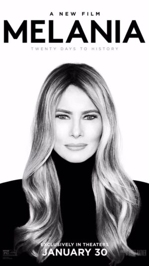Melania Trump Instagram - MELANIA, the film, exclusively in theaters worldwide on January 30th, 2026.