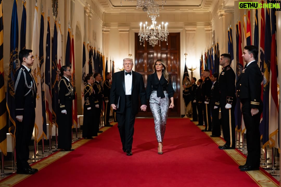 Melania Trump - 92.9K Likes - A dinner for the nation’s governors | February 21, 2026