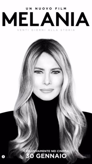 Melania Trump Instagram - MELANIA
š®š¹ ITALIA š®š¹
30 Gennaio
Esclusivamente nei Cinema