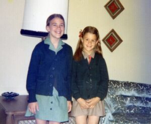 Melinda Gates Instagram - Happy 114th birthday, @girlscouts! Here’s a throwback of my sister Susan and me—plus an old “Brownieland” handbook I still have (thanks to my sweet mom, who never threw any of our stuff away 😊).