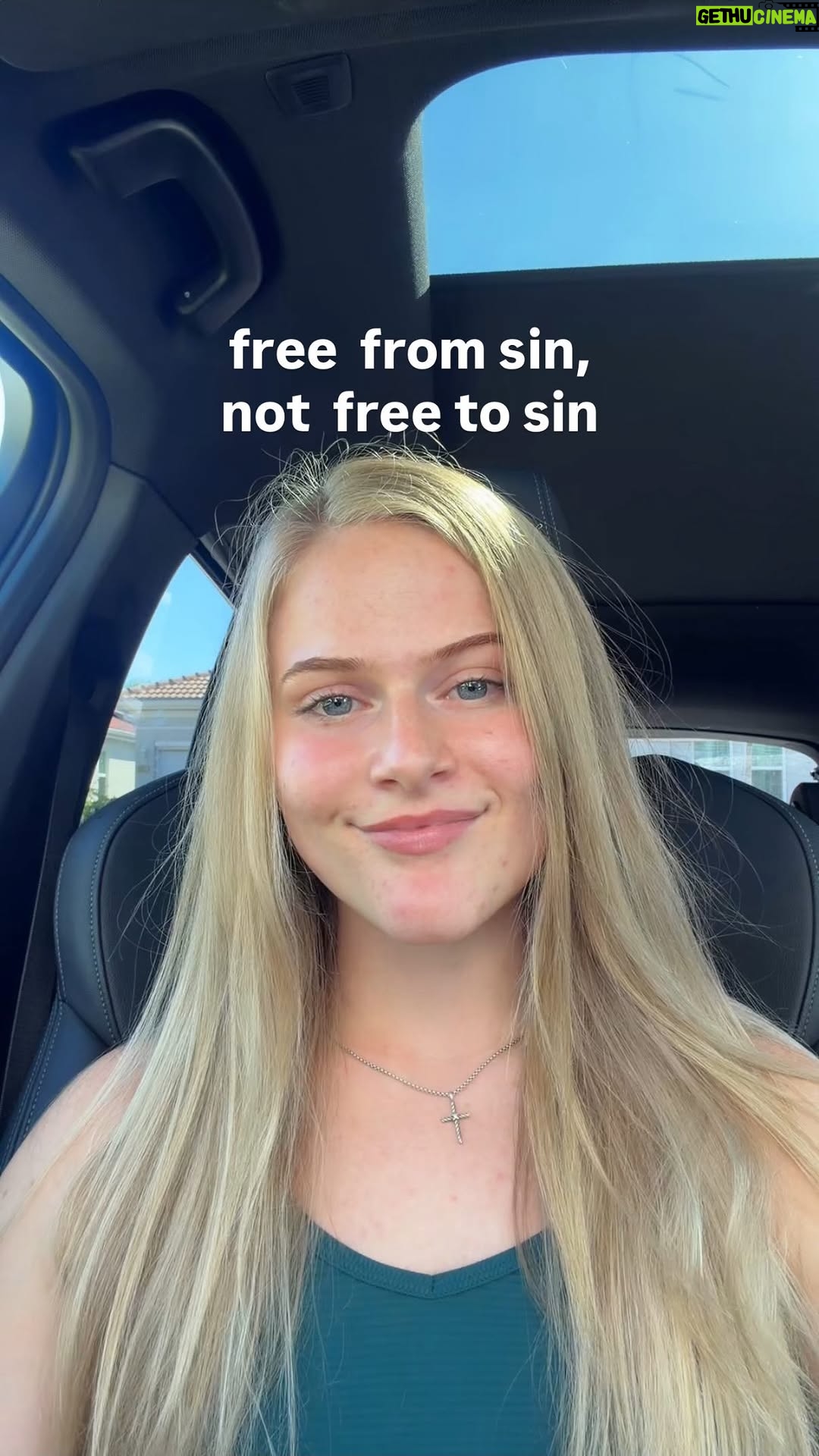 Mia Dinoto - 40.2K Likes - Save this video for when you’re tempted to return to what Christ has already freed you from. 🤍
•
“For freedom Christ has set us free; stand firm therefore, and do not submit again to a yoke of slavery.” 
- Galatians 5:1