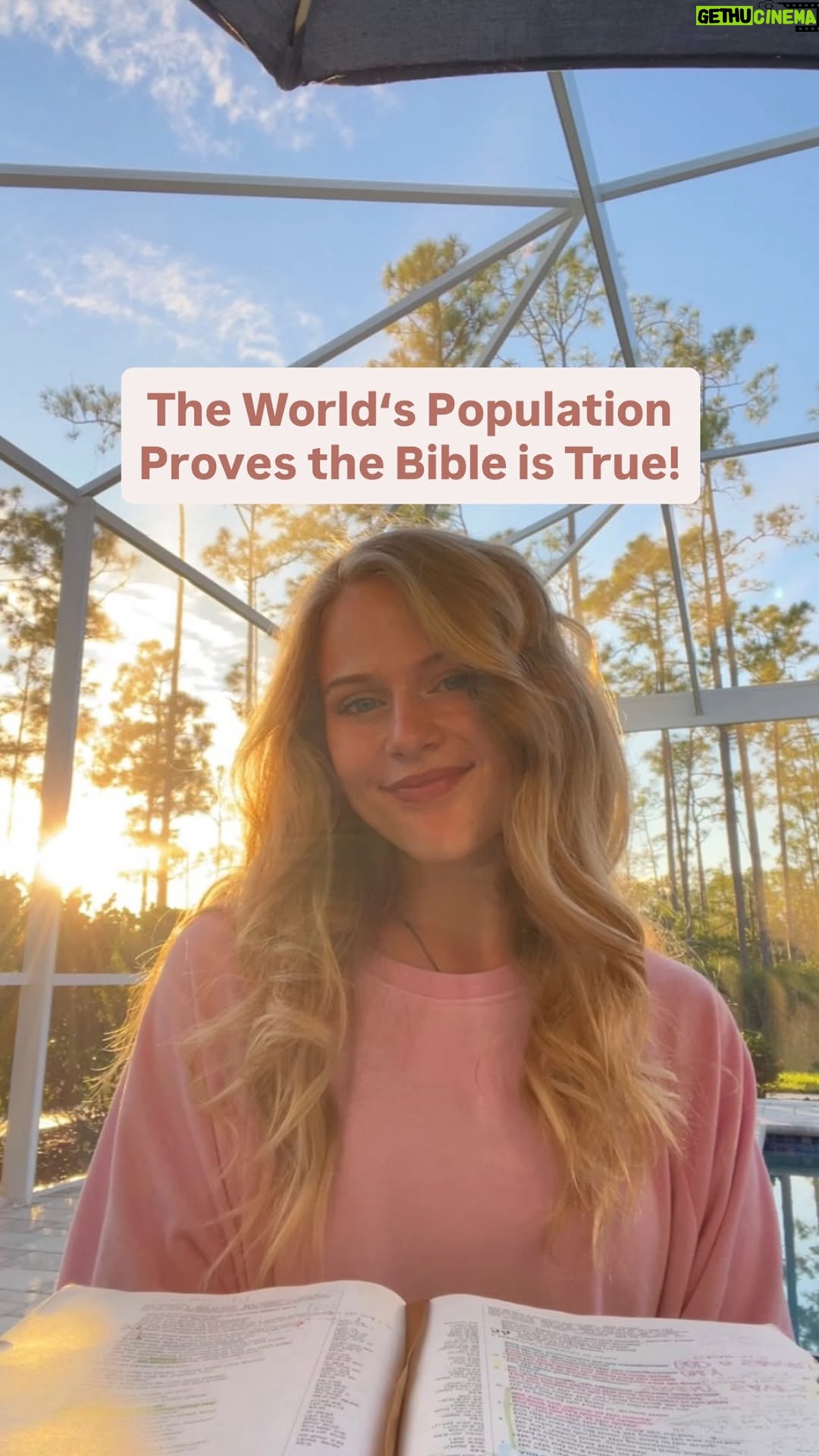 Mia Dinoto - 2.4K Likes - The deeper you look, the clearer it becomes, everything points back to God’s Word being true. History. Science. Prophecy. The resurrection. 
Christian’s don’t have a blind faith, our faith is backed by evidence.
•
Had this video saved from a couple years ago, it was too good not to repost! Video from Origins on Cornerstone Television Network