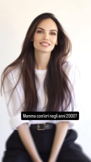 Michela Quattrociocche Instagram - Mamma com’eri negli anni 2000? 😂😎♥️