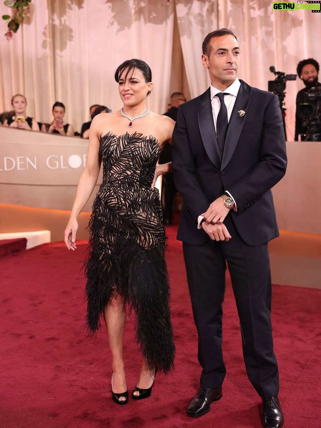 Michelle Rodriguez - 151.7K Likes - @goldenglobes 2026 Congratulations to all the winners ! In @oscardelarenta @pasqualebruni #GoldenGlobes