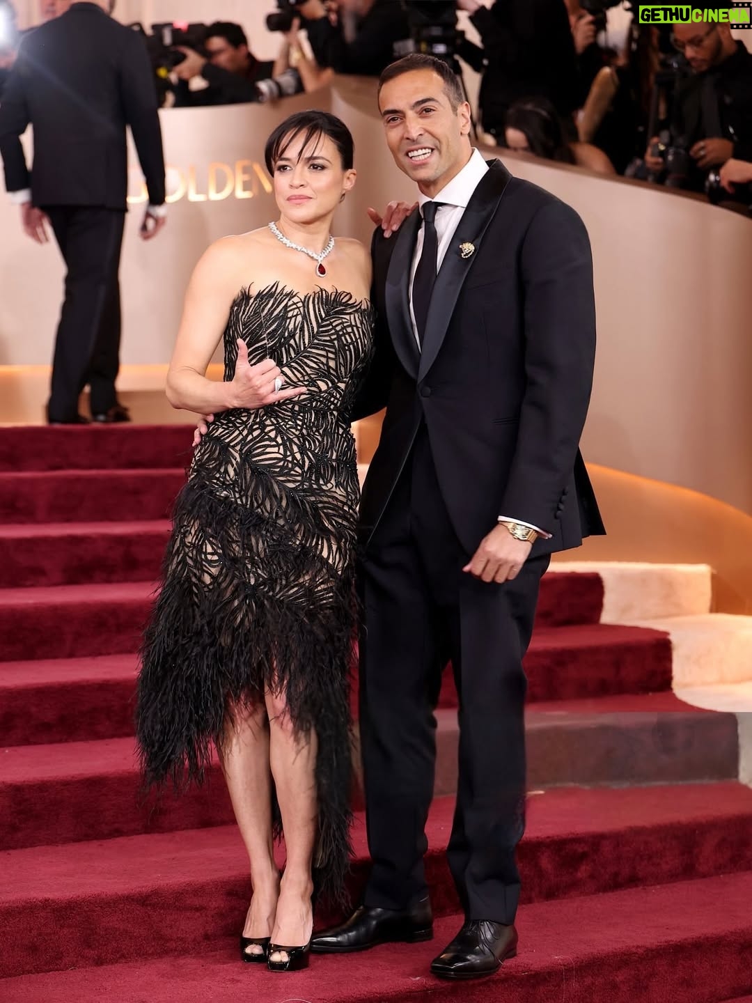 Michelle Rodriguez - 151.7K Likes - @goldenglobes 2026 Congratulations to all the winners ! In @oscardelarenta @pasqualebruni #GoldenGlobes