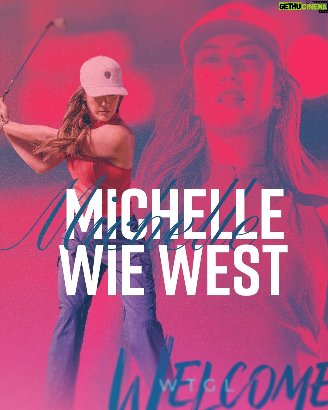 Michelle Wie - 14.3K Likes - 🚨 ANNOUNCEMENT

The roster just keeps getting stronger: Michelle Wie West is back and joining WTGL 🙌