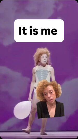 Michelle Wolf Instagram - It’s me #comedy #michellewolf #ballet #timotheechalamet #news #mom