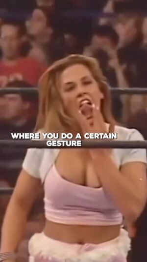 Mickie James Instagram - Vince McMahon was furious when Mickie James did this at WrestleMania 22 😅 #wwe #wrestling #mickiejames #vincemcmahon