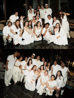 Mika Dela Cruz Instagram - POV: Your management chooses “cloud dancer” as the theme for your Christmas Dinner so you literally show up soft like a cloud ☁️❄️😉🎄❤️ @crownartistmgmt 

Thank you fam for such an amazing night! This group is a blessing because it’s made up of humble & kindhearted people 🥹 To many more milestones fun journeys to go on TOGETHER ✨🪩🥂

#CrownArtist
#CAMChristmas2025 

@luisruizzzz 
@taupedining