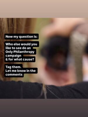 Milana Vayntrub Instagram - We’ve raised over half a million dollars together this year. Now let’s grow this into something bigger, stranger, more powerful, with more creators jumping in.

Who do you think should run the next @onlyphilanthropy fundraiser?
Tag them here! Heart the ones you agree with!
 I’ll do my best to bring them on board!

Photos by @wearemattandjess 
Video by @barbaradoux
Location and costumes by @thelastfolliescloset 
Styling by @emmahuser