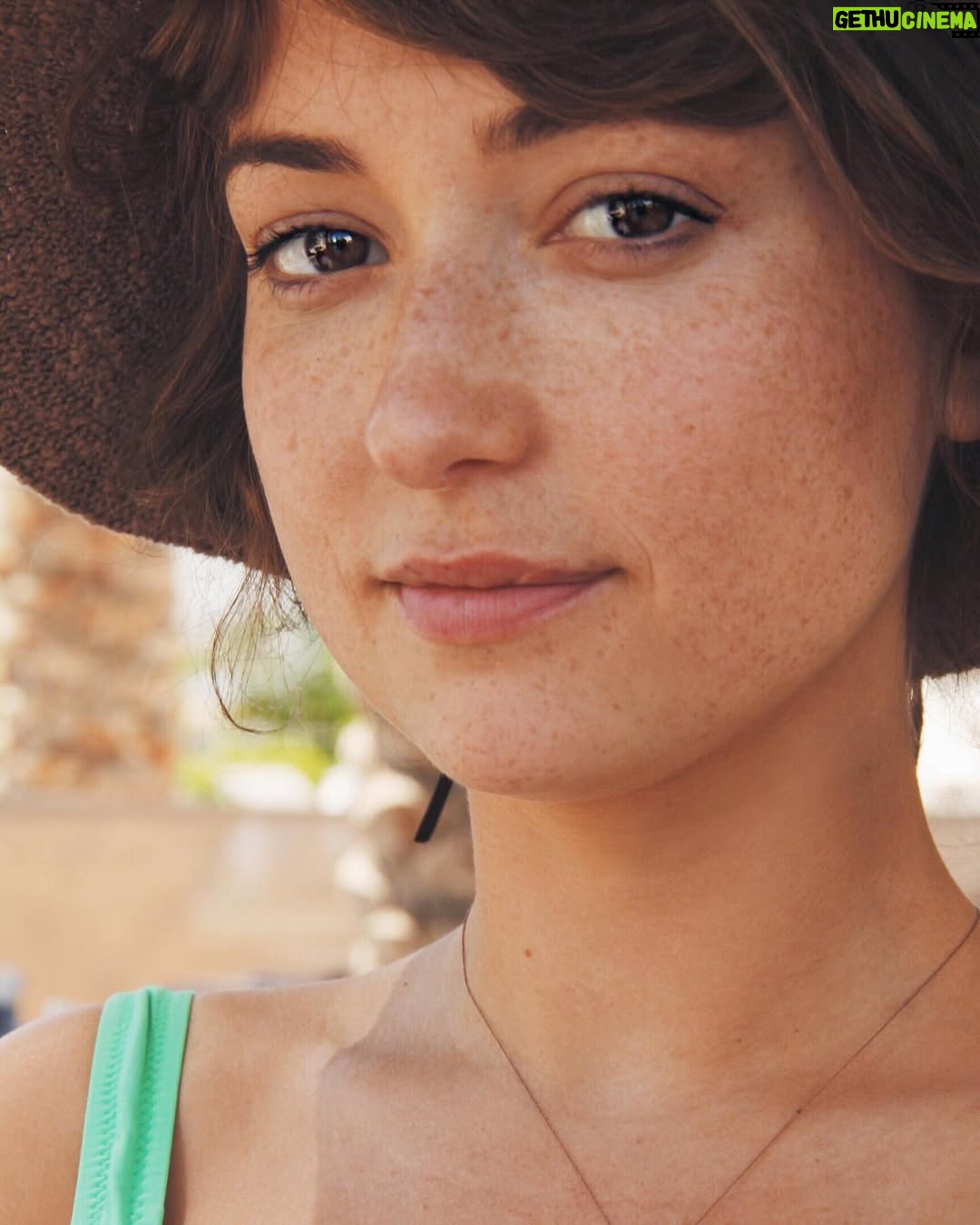 Milana Vayntrub - 33K Likes - It’s 2016. 
- You still haven’t learned the importance of daily sunscreen. 
- Someone very powerful and kind offers you a wish of anything in the world, and you ask for 10 tickets to the last Kobe v. LeBron game. It’s the happiest you’ve seen your grandpa to up that point. But you’ll see him even happier in a few years. 
- You join the Directors Guild of America. 
- You have the best friends in the whole world and some of them even live with you. 
- You learn about Art Therapy for kids and go to a school for Syrian refugees in Jordan with @theazraqfund. 
- You get into a fight with your boyfriend in Petra, one of the great wonders of the world. 
- You go to Moscow for probably the last time to see your dad. 
- You crush on @ midnight consistently. 
- You chop off your hair. 
- You use your grandma’s menorah in an episode of This Is Us. 
- You wear that bear hat for way too long for someone your age. Never change. 
- You visit the White House before, you know.