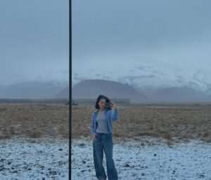 Minnie Mills Instagram - Galavanting around Iceland was the experience of a lifetime! @uniqlousa showed me a great time and kept us nice and warm in the cold with their HEATTECH Cashmere :)
#UNIQLOPartner