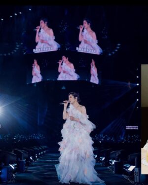 Miriam Yeung Chin-Wah Instagram - .
不知從何說起🥳
感恩、感激、感謝
祝福所有朋友平安喜樂
身體健康
新的一年重新出發
繼Live MY Life🍾
#可惜我是水瓶座
#LiveMYLIVEWorldTour2026