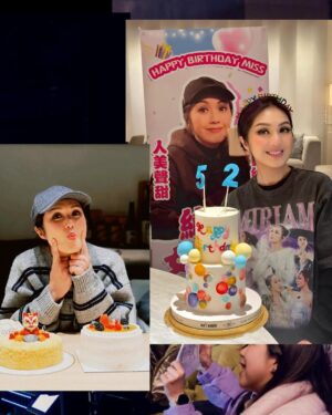 Miriam Yeung Chin-Wah Instagram - .
不知從何說起🥳
感恩、感激、感謝
祝福所有朋友平安喜樂
身體健康
新的一年重新出發
繼Live MY Life🍾
#可惜我是水瓶座
#LiveMYLIVEWorldTour2026