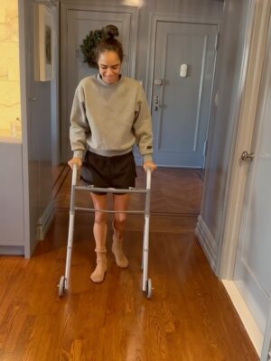 Misty Copeland Instagram - A few months ago, I stepped off the stage after my final bow with @abtofficial, closing one chapter and unknowingly preparing for the next. Not too long after that, I had hip replacement surgery. Since then, I’ve been focused on healing — physically, mentally, and patiently. These were my first few days: learning to walk again, resting, and letting my body do the work. Recovery isn’t glamorous, but every small step matters. 🩰💪
