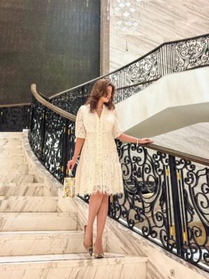 Mondera Chakroborty Instagram - Polishing my spirit,not just my jewels 🤍💫 #fairy #white #mondera #peace #ilovemyself 💫