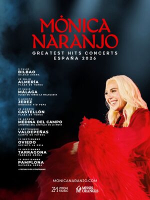 Mónica Naranjo Instagram - ¡¡Seguimos sumando momentos!! 🥳🥳🥳

¡¿Dónde nos vemos!? 😍😍😍

Entradas ya a la venta en monicanaranjo.com