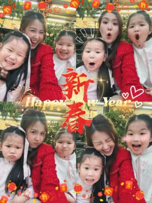 Moon Lau Instagram - ✨🎉🥳♥️新年快樂🌸🧧🥂✨
㊗️祝福大家馬年身體健康💪🏻心想事成💕財源滾滾💰萬事勝意🥰幸福快樂🌹馬到功成🐎大吉大利🍊🤩

♥️靚靚紅噹噹outfit by
@moiselleworld 

😋仲有每年一定唔少得嘅步步「糕」陞！
@ate18official