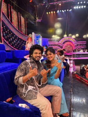 Mridhula korapati Instagram - @rakshan_vj 🦋♥️
#jodiareyoureadyseason3 #mridhulakorapati