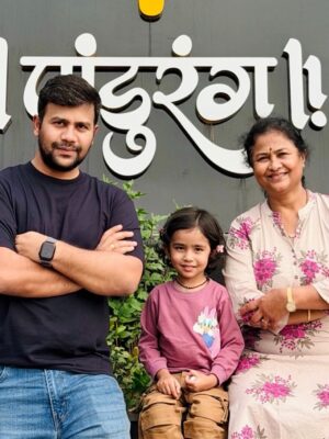 Mrunal Dusanis Instagram - Mama’s visits are super rare, but whenever he shows up, it’s always the best moment. @abhijitdusanis