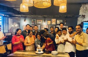 Mrunal Dusanis Instagram - Happy Birthday To Us ..!! One year of making memories and serving amazing food ..!!
From our team to you : thank you for an incredible first year , we are so grateful every bite and every memory .
Thank you for a wonderful cake @candykisses.cakes