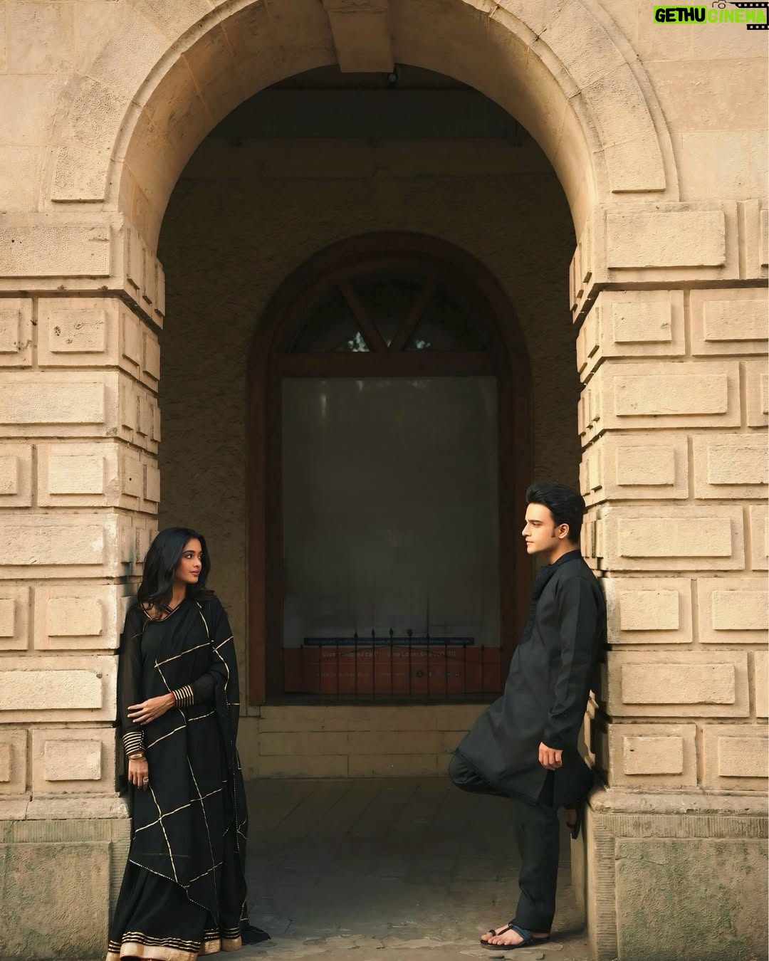 Mugdha Chaphekar - 166K Likes - Some stories aren’t spoken… they’re simply lived in quiet glances and chai 🖤✨

Styling & Concept: @styleitupbyaashna
Photography: @yellowflower_photography_
Hair & Makeup: @makeupmissile

Krishna in @laganwedding 
Footwear: @themadrastrunk

Mugdha in @the_nud_official @sparklingbonds 
Jewellery: @styleitupstudio

#IndianAesthetic #black #pranbir #kumkumbhagya #BazaarVibes explore vintage