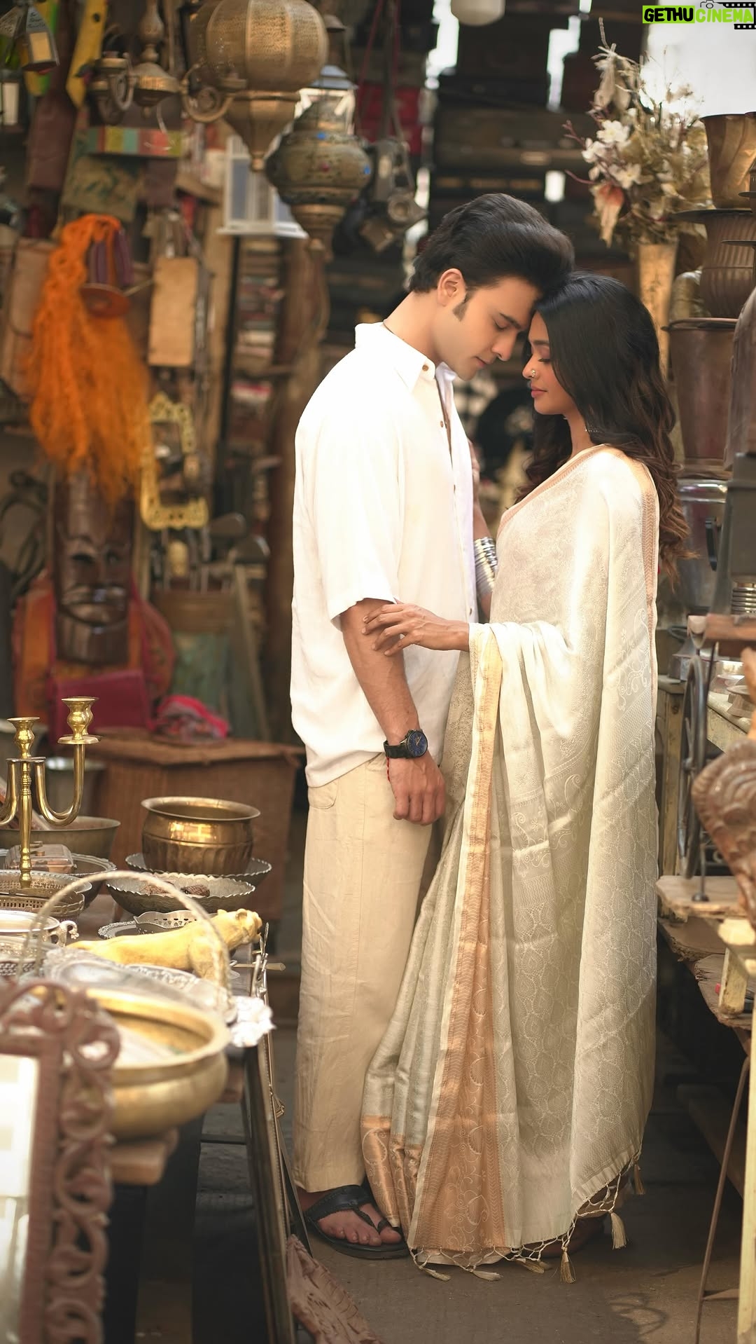 Mugdha Chaphekar - 122.2K Likes - A vibe called timeless🤍✨

Styling & Concept: @styleitupbyaashna
Photography: @yellowflower_photography_
Hair & Makeup: @makeupmissile

Krishna in @tanoti.in
Footwear: @themadrastrunk

Mugdha in @indianweddingsaree
Jewellery: @styleitupstudio

#IndianAesthetic #pranbir #SareeLove #BazaarVibes #kumkumbhagya