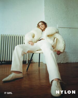 Natalia Dyer Instagram - November IT Girl feature❣️thanks nylon 

Photographer: @austinsandhaus
Stylist: @stephmariasanchez
Writer and Editor-in-Chief: @mccarthylauren
Creative Director: @karen.hibbert
Set Designer: @louisafulkerson
Hair: @tak8133
Makeup: @shaina.ehrlich
Tailor: @carol_ai_studio
Photo Director: @jackamomooo
Production: @lockstudios
Fashion Market Director: @jennifernicoleyee
Fashion: @stephmariasanchez @ashirahkatrice @noeliarw
Stylist Assistant: @rachelsoto.8
Social Director: @charlielouisemock
Talent Bookings: @specialproj