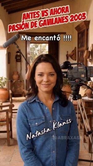 Natasha Klauss Instagram - Me mandaron esto y me encantó ver lo que puede hacer la IA y además con semejante recuerdo y producción #pasiondegavilanes gracias a ustedes por seguirnos viendo y porque seguimos en el top de las series novelas más vistas en #netflix 😅 #pasion #forever
Los extraño @michel123brown @mariocimarro @juanbaptistad @paolareyactriz @dannagarciao @zharickleonactriz y a todos los del crew y compañeros de escena 🎬
No es por nada pero los años nos han hecho más guapos 😍😍😍😍🤣