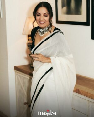 Neena Gupta Instagram - @neena_gupta in House of Masaba sarees.

To each, her own. 
Because the most powerful thing a woman can be is exactly who she is.