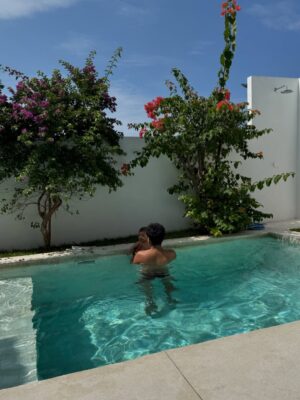 Nessie Judge Instagram - Hari Ibu & Bali dump. I am thankful, grateful, always a little fearful, and in sync with it all. I’m still learning every day. @alaiacgama, let’s grow up together. 🤍