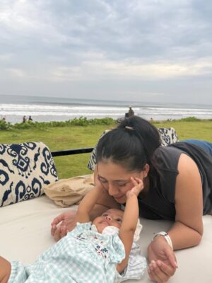 Nessie Judge Instagram - Hari Ibu & Bali dump. I am thankful, grateful, always a little fearful, and in sync with it all. I’m still learning every day. @alaiacgama, let’s grow up together. 🤍