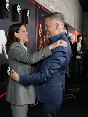 Neve Campbell Instagram - A night to remember. 30 years later and the friendships, the fun, the creativity still alive. So grateful for Sidney and the legacy of Scream. Love you, Wes Craven. Love you, Kevin Williamson.
