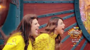 Nia Sharma Instagram - Jab kitchen mein hongi do Nia, toh hungama aur laughter guaranteed hai, bhaiya! 🤣
Dekhiye #LaughterChefs- Unlimited Entertainment season 3, har Sat-Sun raat 9 baje, sirf #Colors aur @JioHotstar par.
@niveaindia @realmeindia @envyfrench @catch_foods @kissan_india @vinod_cookware @rajdhani.foods @pourhomerange @hiimsofficial @kisnadiamondjewellery @seekhoapp
@lokhandeankita @realvikasjainn @realsudeshlehri @niasharma90 @arjunbijlani @jannatzubair29 @alygoni @kkundrra @tejasswiprakash @aebyborntoshine @samarthjurel @elvish_yadav @krushna30 @kashmera1 @bharti.laughterqueen @chefharpalsokhi