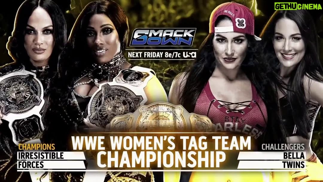 Nikki Garcia - 20.9K Likes - For the first time since 2018, The Bella Twins will team up and go for the Women's Tag Team Titles next week on SmackDown! #SmackDown