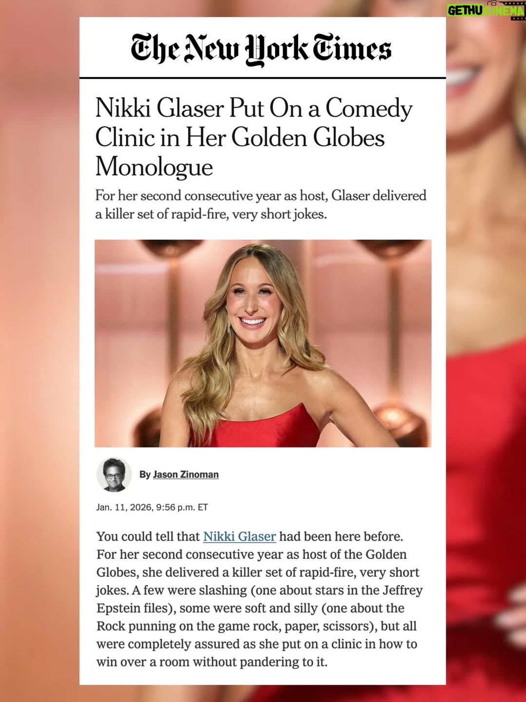 Nikki Glaser - 95.6K Likes - the best job with the best people