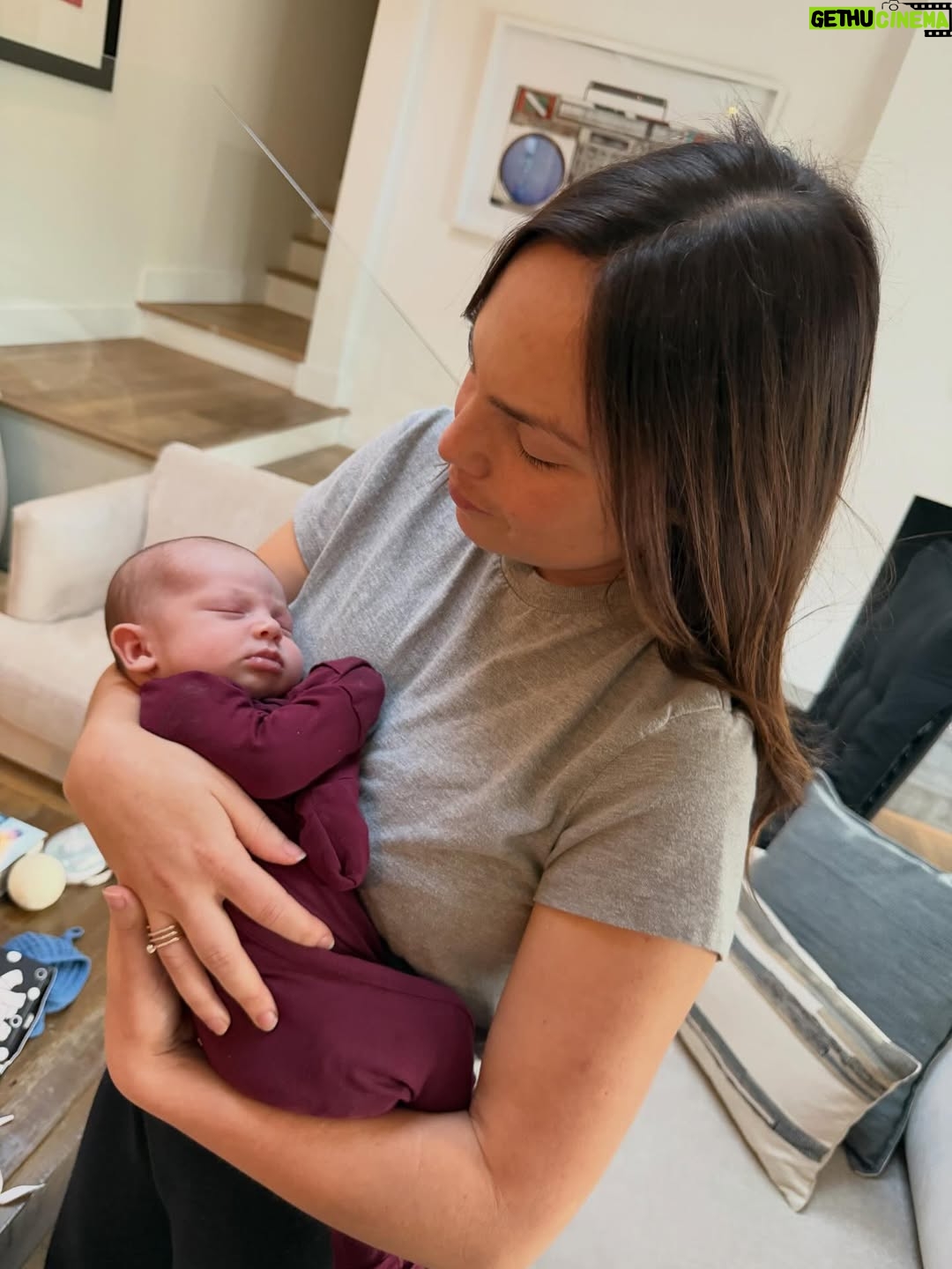 Nina Dobrev - 2 Million Likes - my new buddy just dropped 🥹🤍 welcome to the world, Bo Bruno. Congrats @nobread & @benbrunotraining. He is perfect and already so loved. I can’t wait to corrupt him. #CoolAuntieNeens