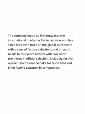 Nisrin Erradi Instagram - STRAWBERRIES, the upcoming project directed by Laila Marrakchi, will be part of the European Film Market in Berlin.
At Fasten Films, we’re glad to be involved in this story alongside @montfleuriproduction , Lumen and Mirage Films. 🍓