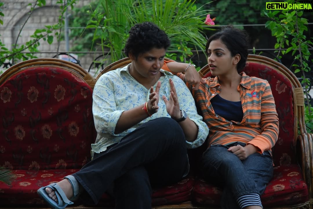 Nithya Menen - 326.1K Likes - ‘Ala modalaindi’ means ‘And so, it began’ or ‘That is how it started’ . 
The ‘leela’ of the Universe I guess, giving me a movie named like that. A movie where it all really began. 
@nandureddyy and I talk all the time about what it was like back then. Nobody knew who we were , nobody cared. Most people didn’t understand at all what we were trying to make. We were attempting to make a rom com, which I think until then was not done at all in Telugu , and most other languages as well. So no one cared. 
We went to Irani Chai most days after shoot and just chilled there until late, ate Subway sandwiches for lunch. I even remember our orders- Nandu’s , Nani’s and mine . It was the exact same order everyday. 
We improvised so much on the spot. Rewrote scenes 15 mins before shooting it. 
It was amazing. No pressure. None of us was ‘somebody’ , so we did what we wanted. We were fully ourselves. 
One day we stopped at a tiny Subway outlet by the side of a very busy road to pick up lunch before shoot. And Nandini told me to go inside and get it. “You won’t be able to walk freely into any restaurant like this any more. Go buy it yourself “ she said. 
It sounded absurd to me. It never, ever , ever occurred to me that I could be recognised one day or that people might want to see me. I didn’t really want it. My plan was to do small off beat films , be relatively unknown , be free, take walks , sit in cafés by myself and read …. BUT . then . came . Ala Modalaindi .  And nothing . was the same ever again . 
Alaaaa modalaindi… :) 
And so , it began indeed . 🌟🤎

A perfect 1st post of this New year , and a perfect full circle to a long and eventful 15 year journey. Onto bigger and better things, more closer to heart . 

15 years of Ala Modalaindi ! 
@nandureddyy @damukanuri @nameisnani @rohinimolleti @pragstrong @kalyanimallik72 @snigdha.nayani @ponyprakashraj