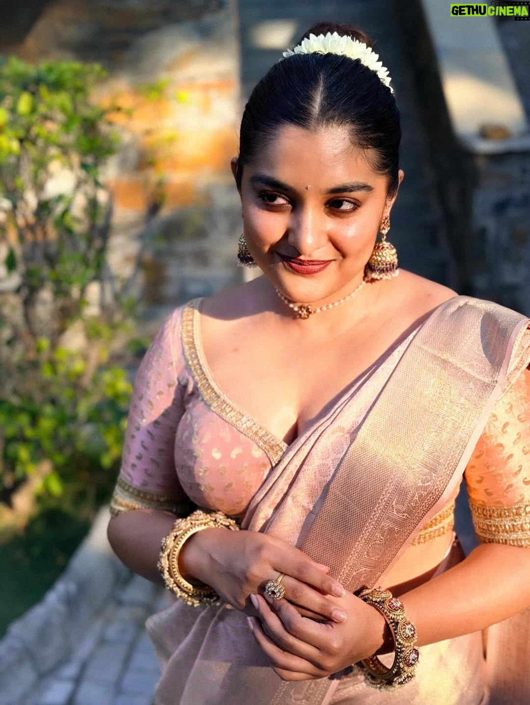 Nivetha Thomas - 857.1K Likes - A little more than I would usually say.. 

became faster at doing my hair, 
got slightly better at eye makeup techniques, 
mastering quicker draping, and, 
asked someone to click a picture for me. 

Why is it important? Hmm.. It’s not in the larger scheme of things. But then I thought, life is made up of units of small moments that turn into nurturing memories thus making up our whole life. So, it is important! To me. And, it makes me happy knowing if someone read this and thought.. Hey! I did those things too. Acknowledged it, and felt happy. 

Little things :)