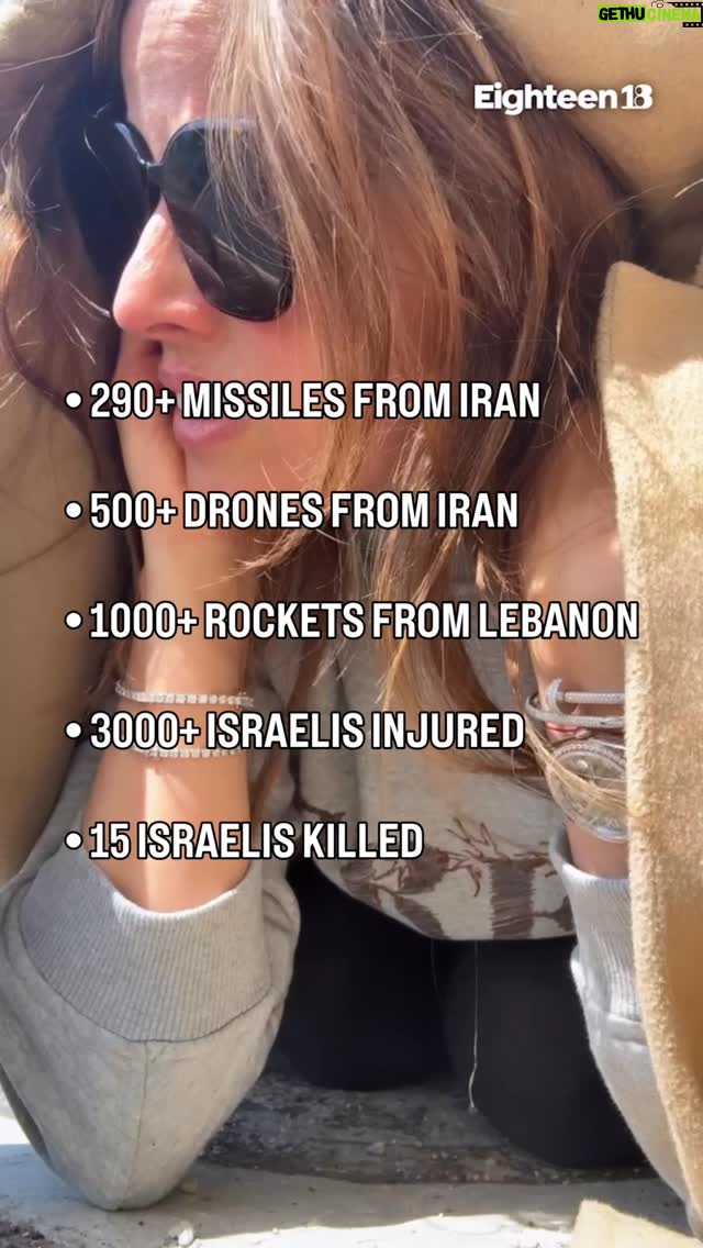 Noa Tishby - 32.4K Likes - This is what millions of Israelis have to live with every day and every night.
