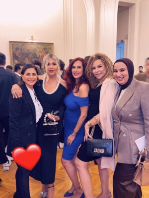 Olfat Omar Instagram - I was delighted to meet my friends and a constellation of stars at yesterday's reception hosted by the Turkish Embassy at the residence of the Turkish Ambassador, Mr. Salih Mutlu Şen. Thank you, Your Excellency, for the invitation. @salehmutasim