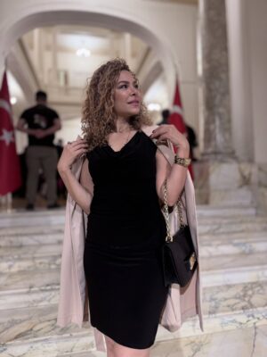 Olfat Omar Instagram - I was delighted to meet my friends and a constellation of stars at yesterday's reception hosted by the Turkish Embassy at the residence of the Turkish Ambassador, Mr. Salih Mutlu Şen. Thank you, Your Excellency, for the invitation. @salehmutasim