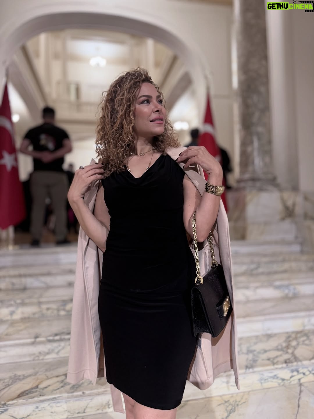 Olfat Omar - 101 Likes - I was delighted to meet my friends and a constellation of stars at yesterday's reception hosted by the Turkish Embassy at the residence of the Turkish Ambassador, Mr. Salih Mutlu Şen. Thank you, Your Excellency, for the invitation. @salehmutasim