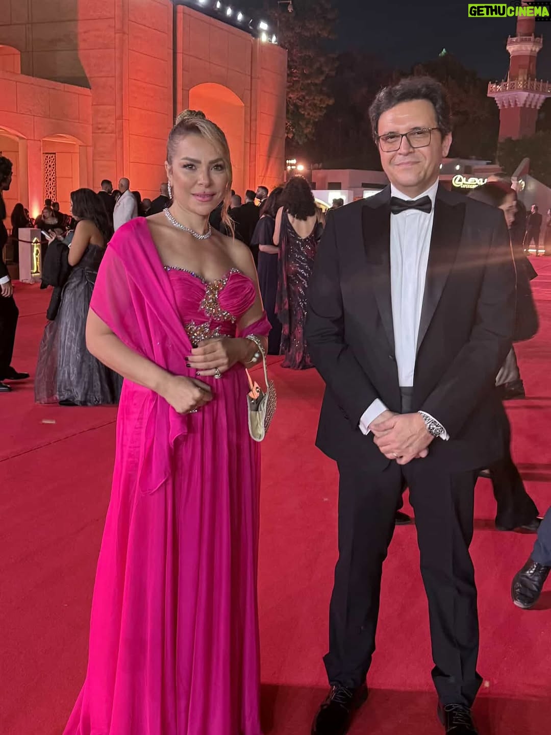 Olfat Omar - 54 Likes - I was honored to meet the Egyptian Minister of Culture, Mr. Ahmed Hanou, the head of the Egyptian Censorship Authority for Artistic Works, the author Mr. Abdel Rahim Kamal, and my friend, the Moroccan Ambassador to Egypt, Mr. Mohamed Ait Ali.