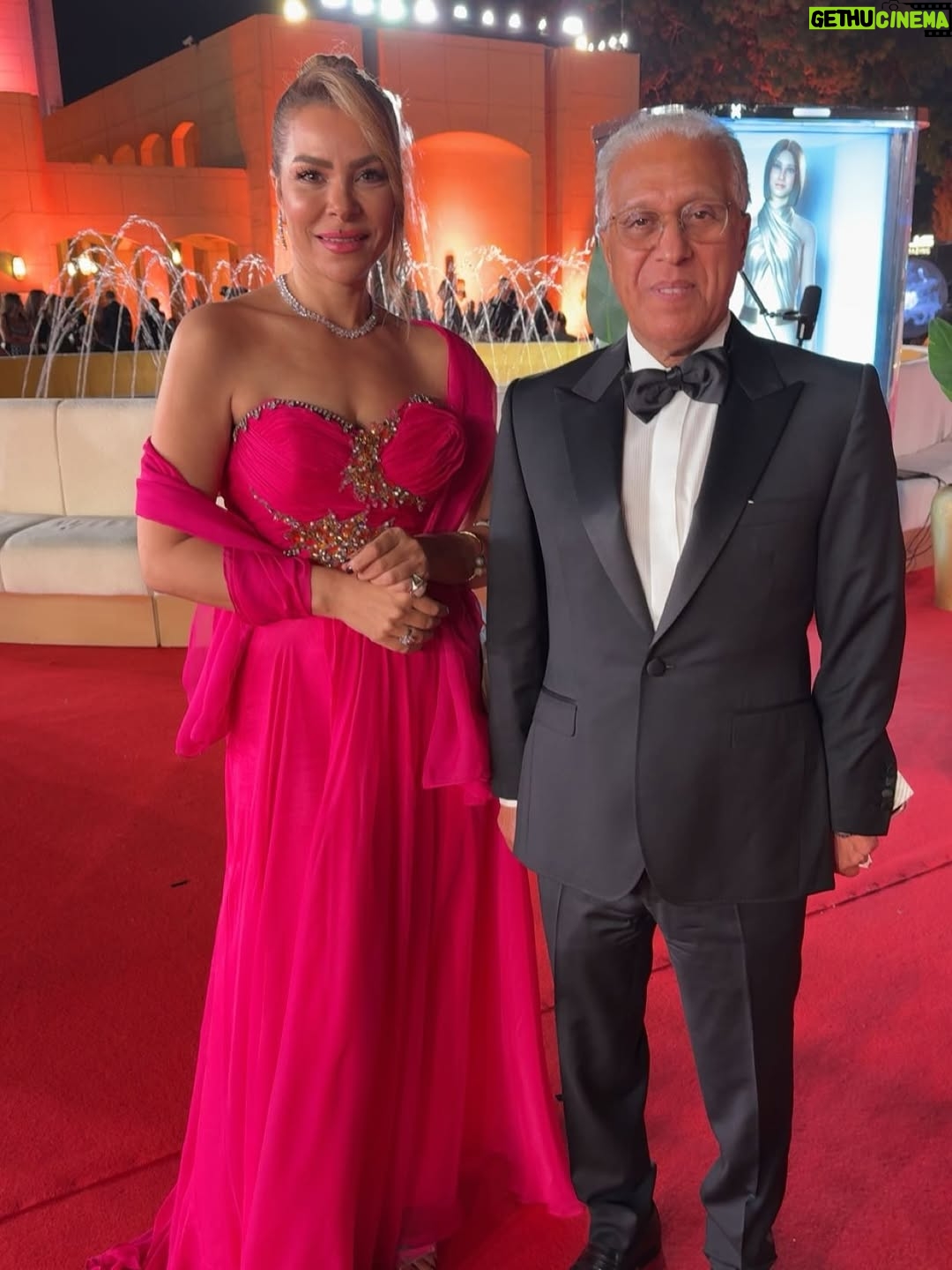 Olfat Omar - 54 Likes - I was honored to meet the Egyptian Minister of Culture, Mr. Ahmed Hanou, the head of the Egyptian Censorship Authority for Artistic Works, the author Mr. Abdel Rahim Kamal, and my friend, the Moroccan Ambassador to Egypt, Mr. Mohamed Ait Ali.