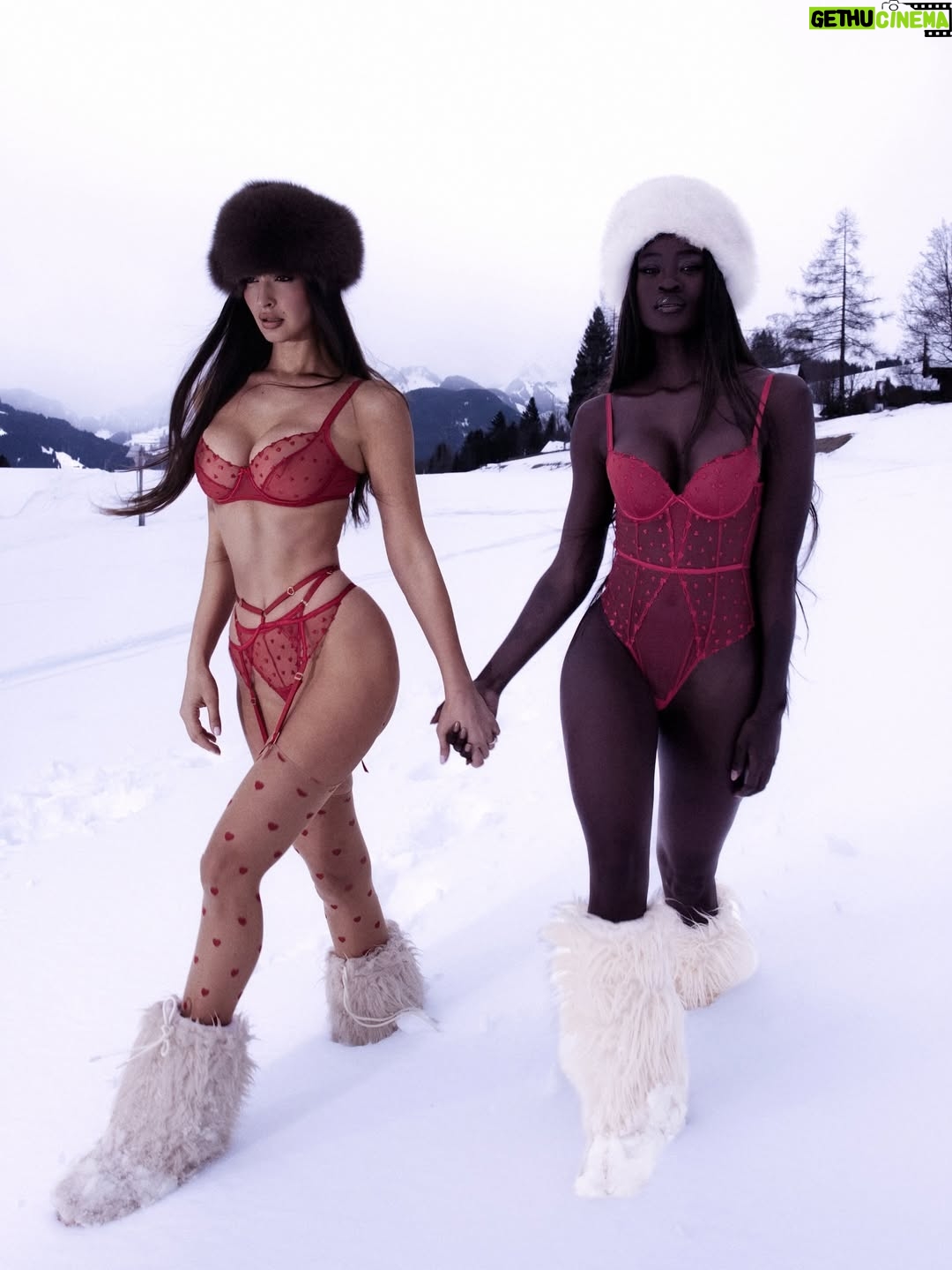 Oriola Marashi - 266.4K Likes - Loved every moment shooting with @vicoolyasaida this special campaign for @guesslingerie fam and these iconic woman!♥️ @paulmarciano thank you for making this dream team a reality!