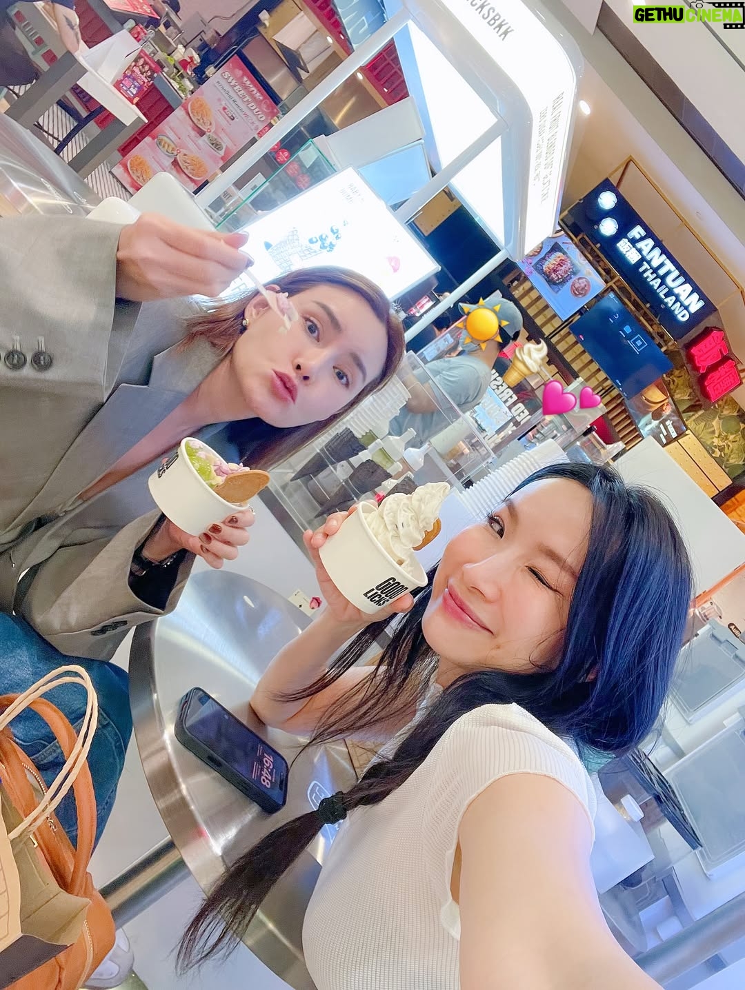 Pailin Rattanasangsatian - 512 Likes - Life is better with a bestie in one hand and ice cream in the other..
because friendship melts stress faster than ice cream in BKK heat. 🫶🍦🌞💫

#HWAHWALEECHAN #HappyYourSelf #bff #icecream #selfgrowth