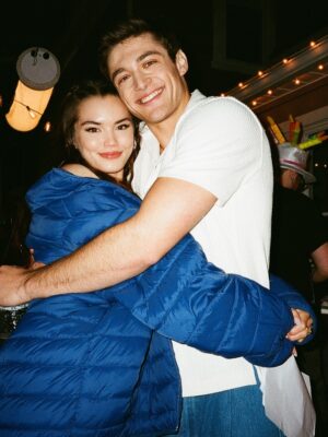 Paris Berelc Instagram - you can finally experience the epic love story of Sean & Flora. my superstar shines (Asher) ❤️ go watch #kissingistheeasypart now streaming on @tubi 💋