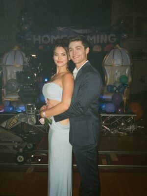 Paris Berelc Instagram - you can finally experience the epic love story of Sean & Flora. my superstar shines (Asher) ❤️ go watch #kissingistheeasypart now streaming on @tubi 💋